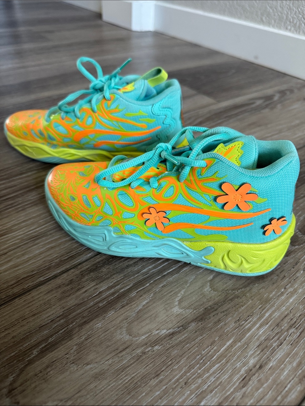 Kids PUMA LaMelo Ball Scooby Doo Basketball Sneakers